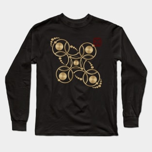 Crop Circle # 71 Long Sleeve T-Shirt